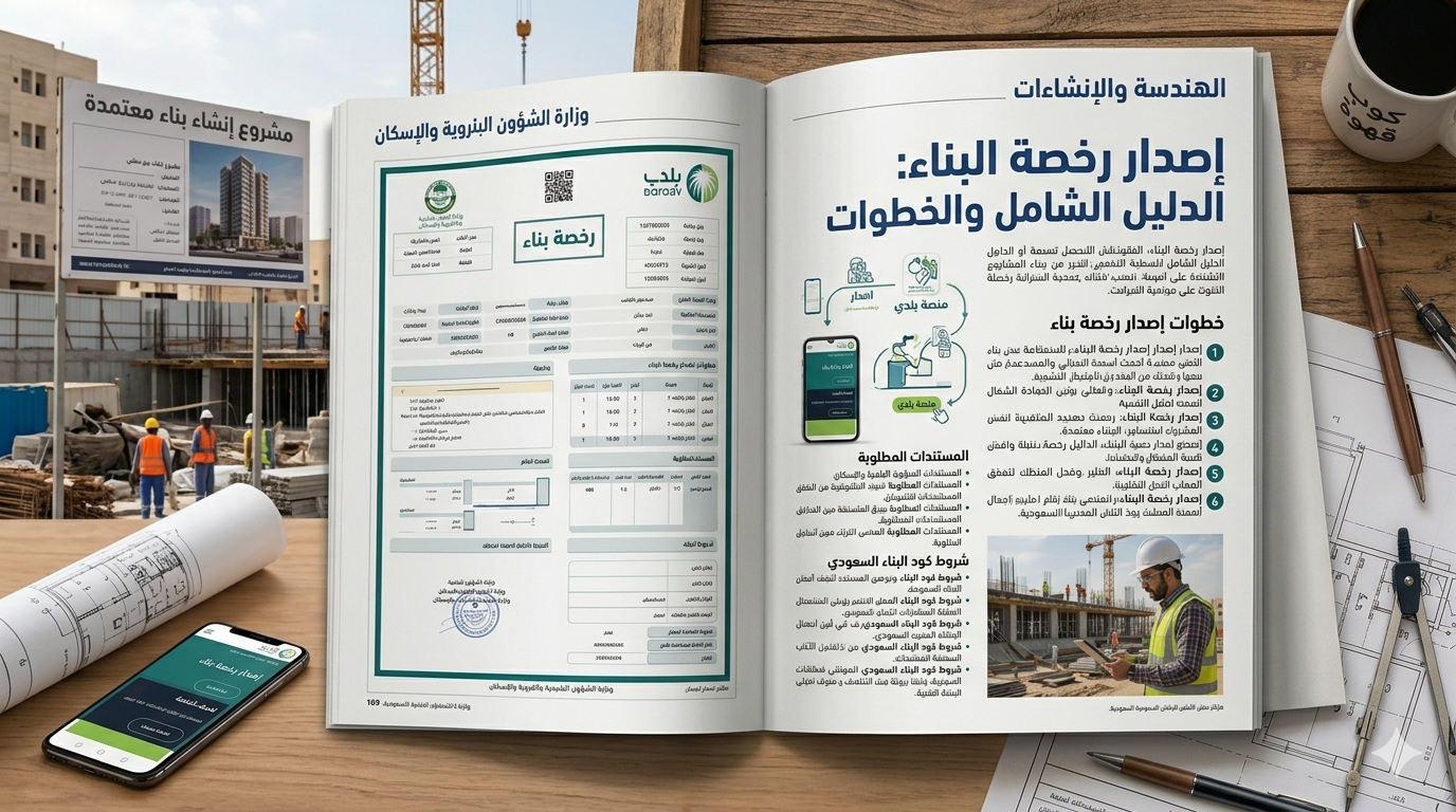 كيف يتم إصدار رخصة بناء؟