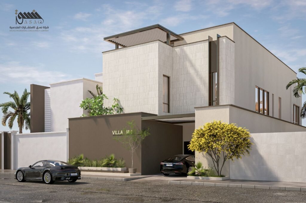 تصميم معماري فيلا النرجس