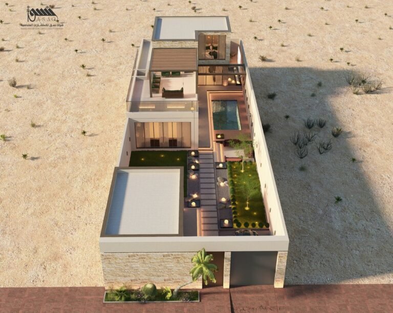 تصميم استراحة في حي الخير