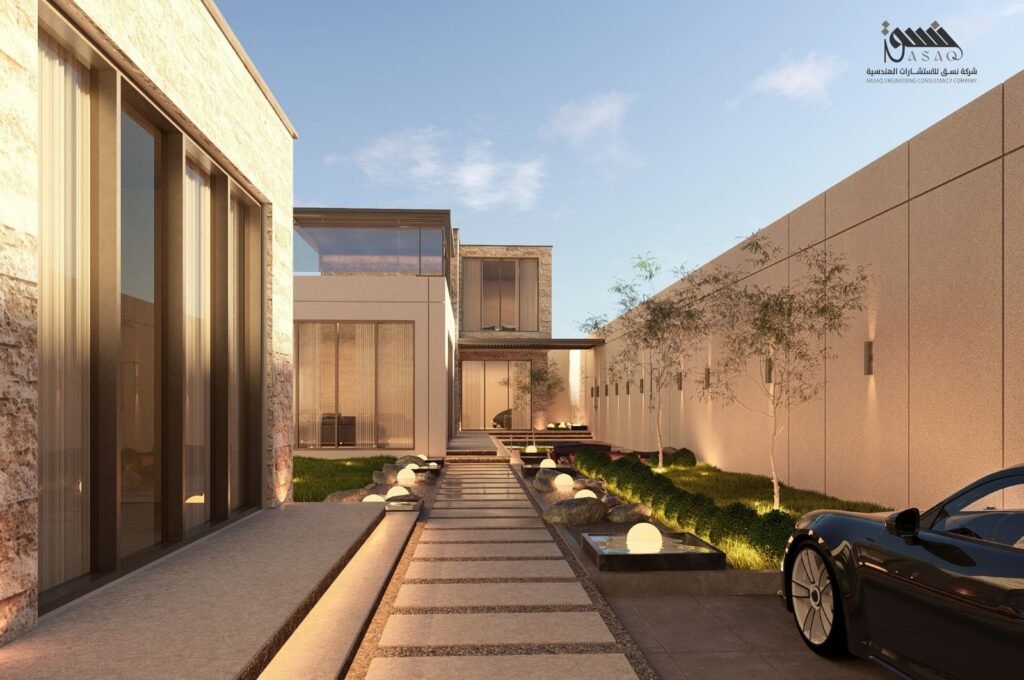 تصميم استراحة في حي الخير