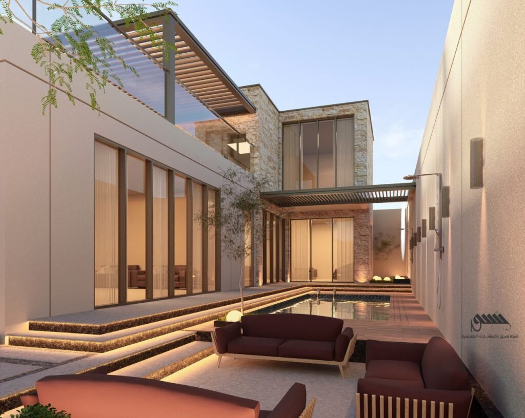 تصميم استراحة في حي الخير