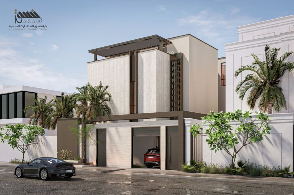 تصميم معماري فيلا النرجس