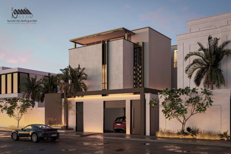 تصميم معماري فيلا النرجس
