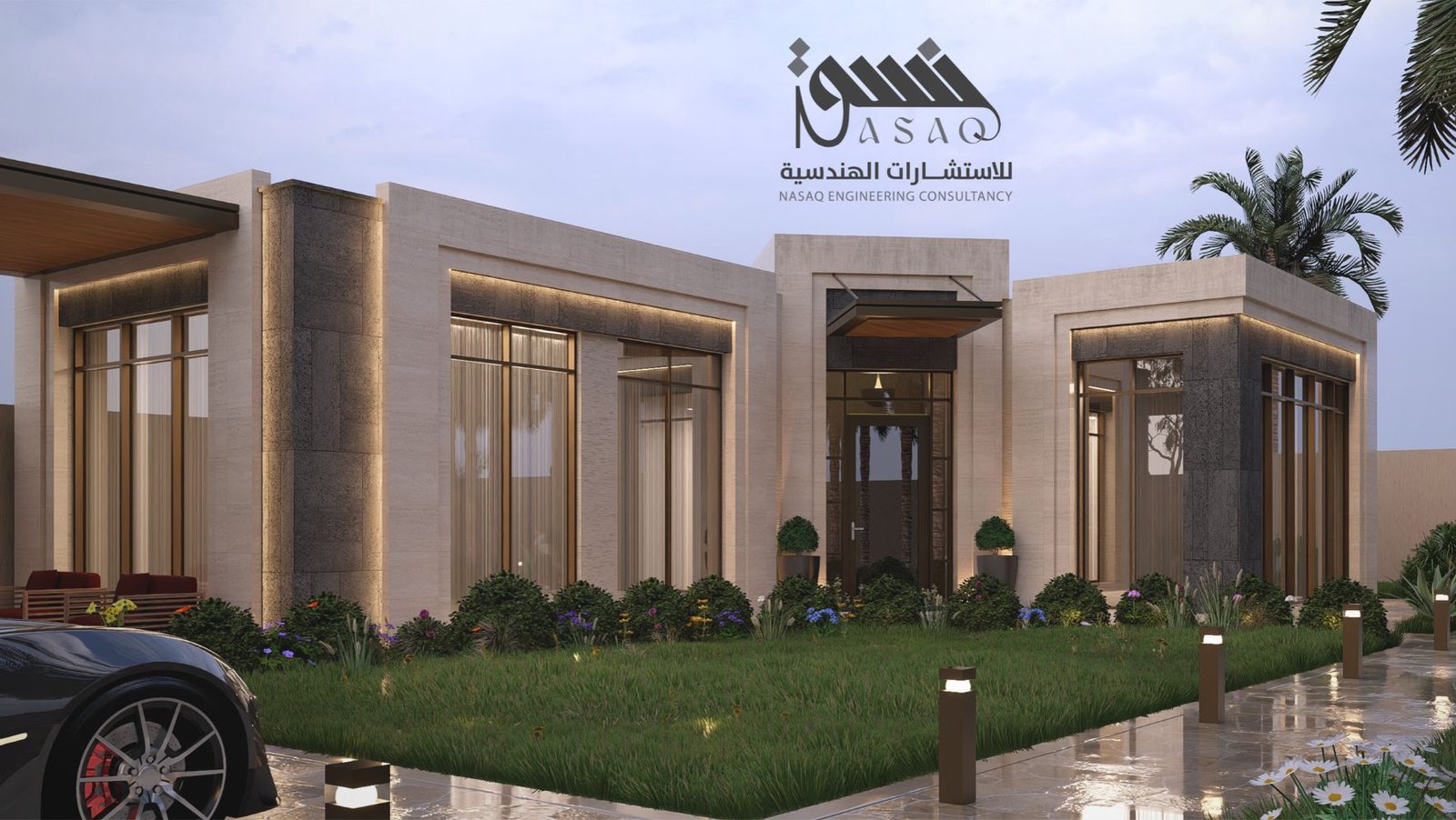 تصميم استراحة حي الخير