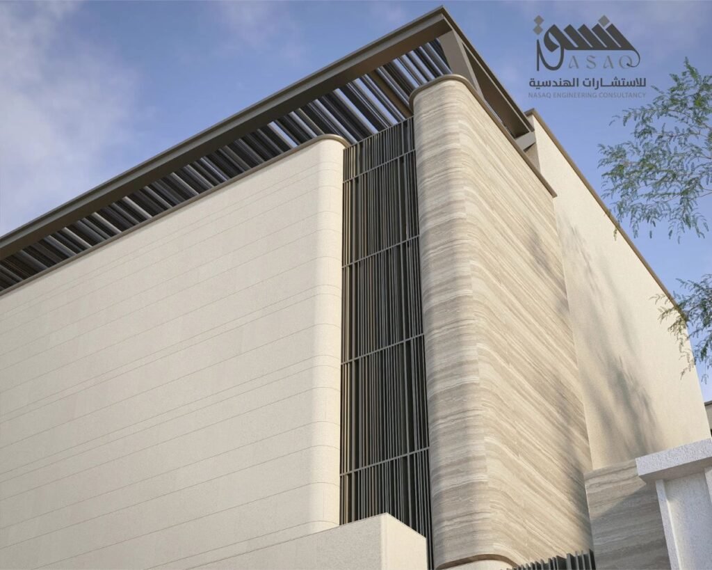 تصميم فيلا سكنية حي النرجس