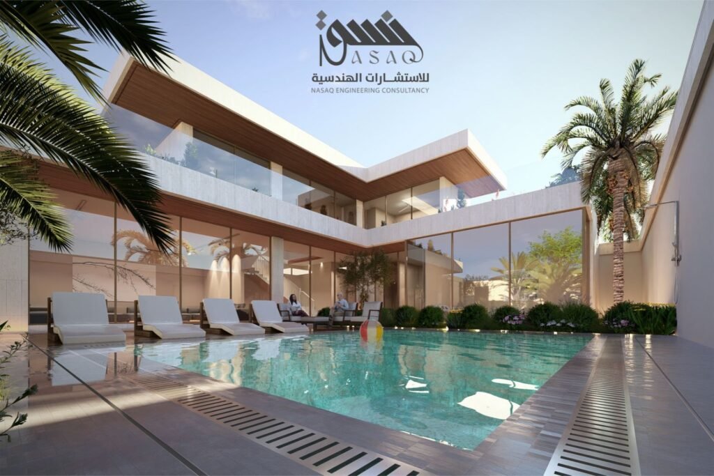 تصميم فيلا - القصب الصورة الحالية: مكتب تصميم داخلي | مكتب هندسي