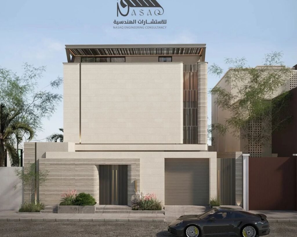تصميم فيلا سكنية حي النرجس